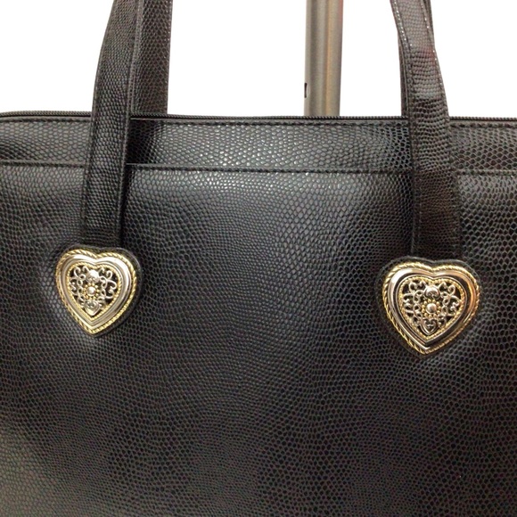 Coldwater Creek Large Black Tote - Picture 5 of 9